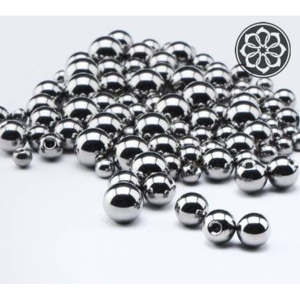 Bolinhas Pequenas em Aço - Prata
