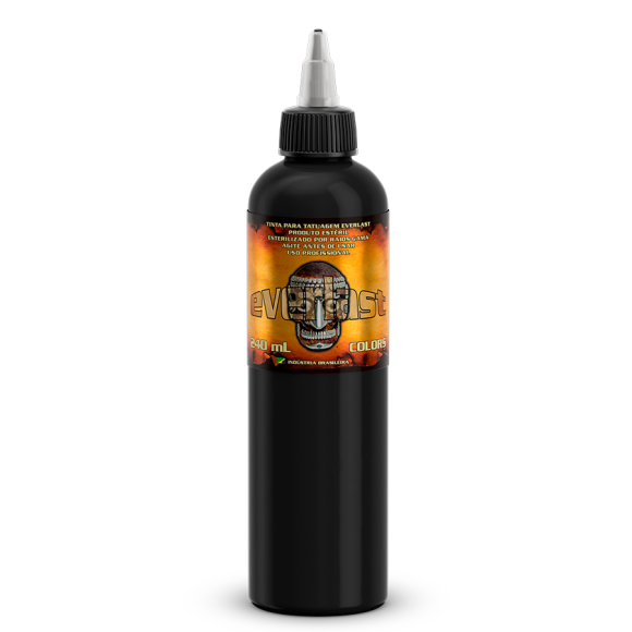 Tinta Tribal Black 240ml Everlast