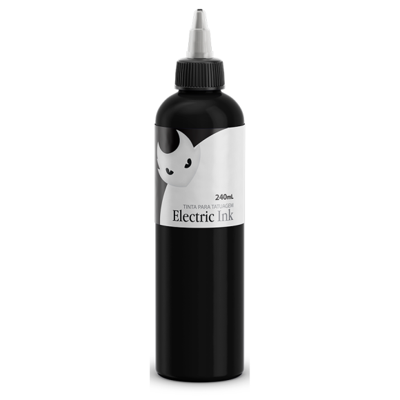 Tinta Preto Linha 240ml Electric Ink