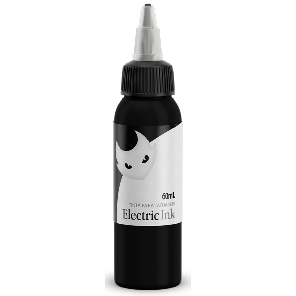 Tinta Preto Linha 60ml Electric Ink