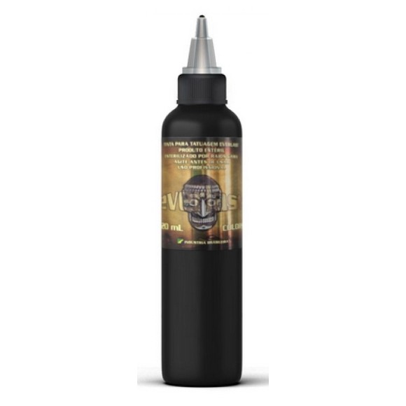 Tinta Outliner Black 120ml Everlast